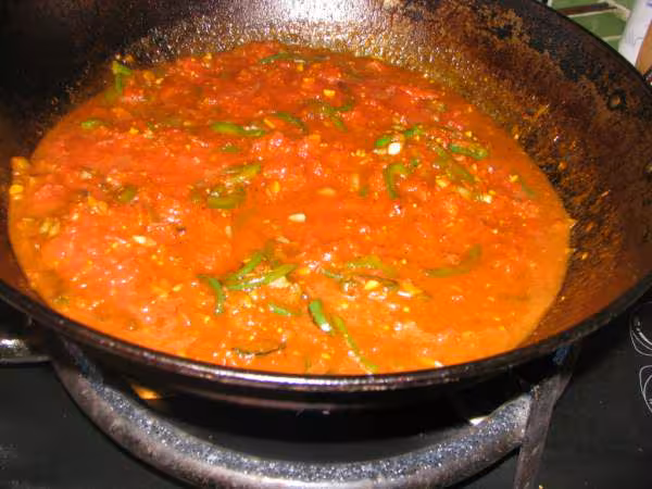 Recettes paella 5 phasse tomateepices