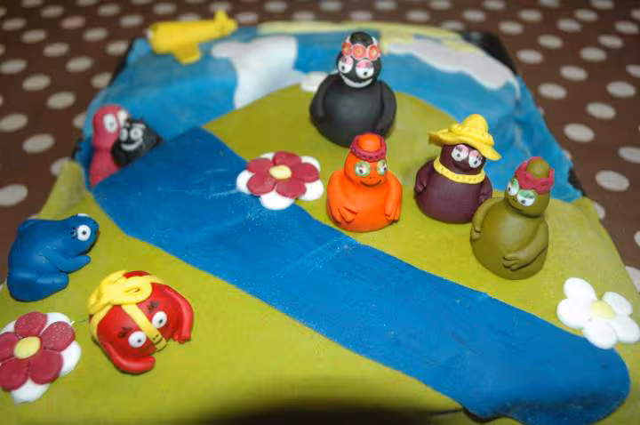 Gateau barbapapa 2 ans