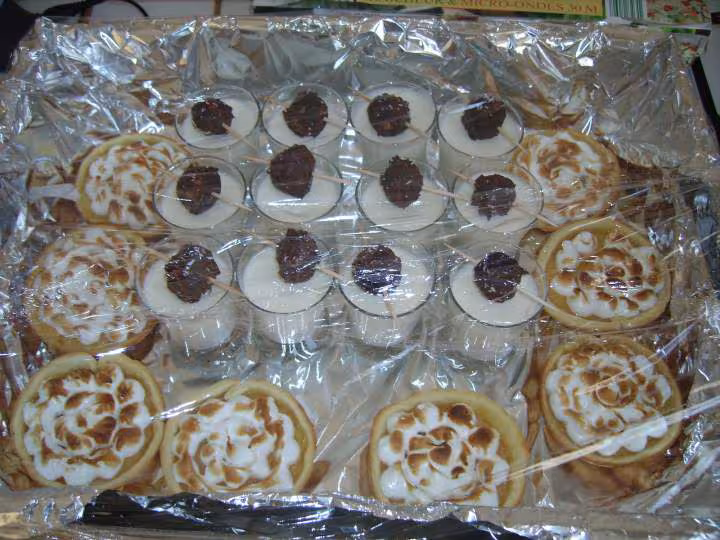 Desserts repas voisins