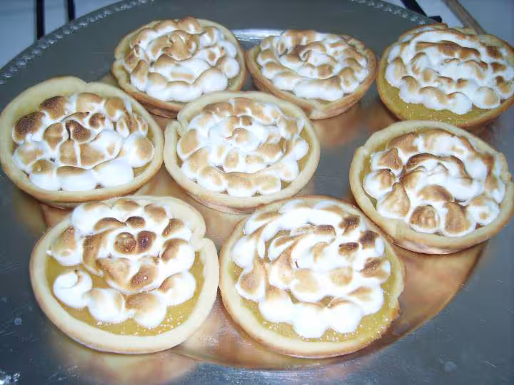 Tartelettes citron meringuees