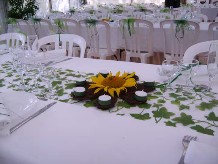 Deco champetre mariage de ma fille