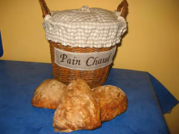 Petits pains sans petrissage