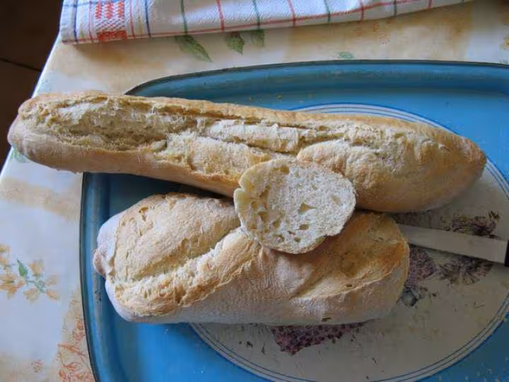 Baguettes sur autolyse
