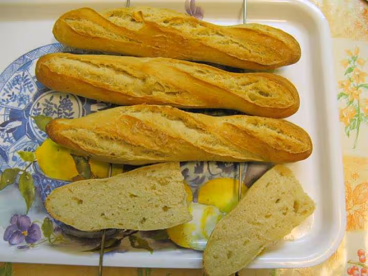 Baguettes sur poolish