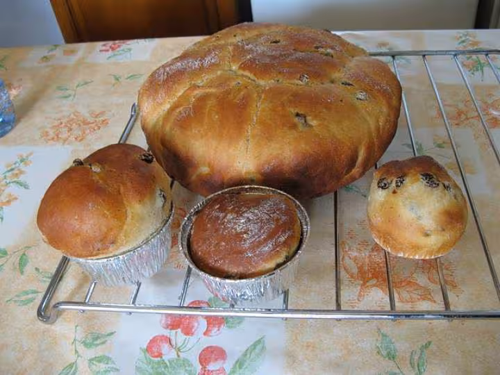 Brioche aux raisins