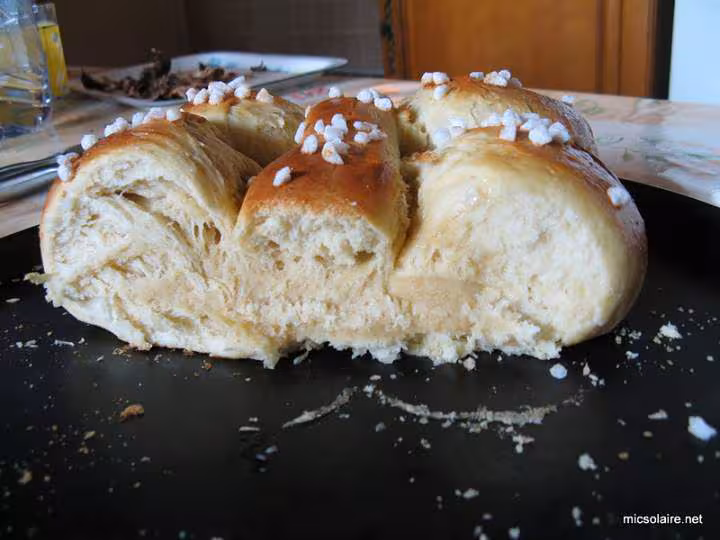 Brioche peche