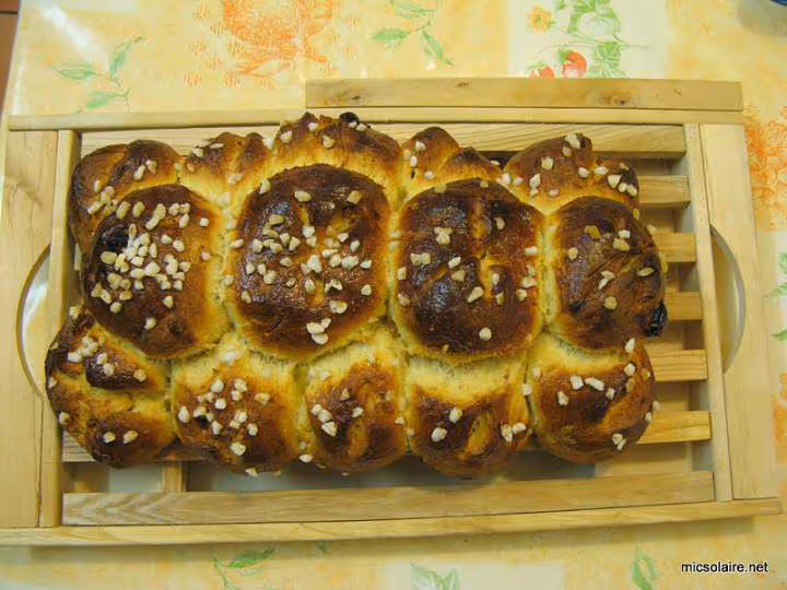 Brioche peche