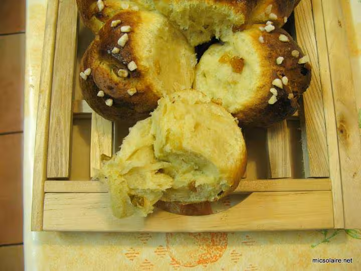 Brioche peche