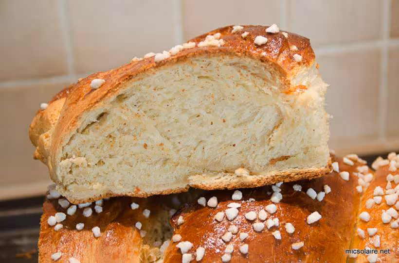 Brioche peche