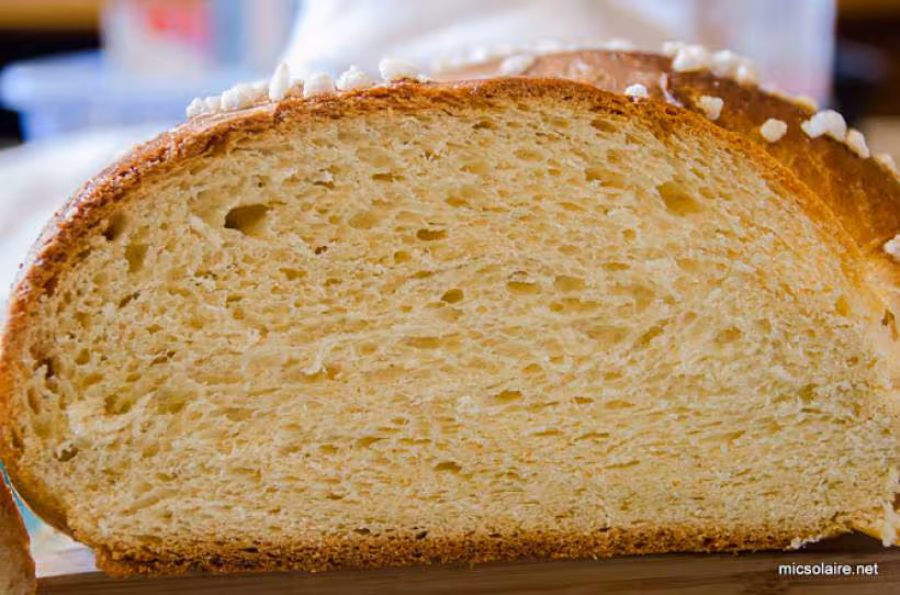 Brioche peche