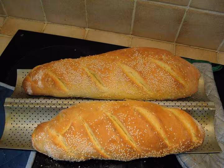 Pain a la semoule