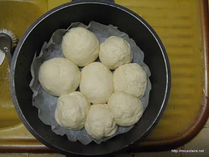 Pain blanc en cocotte