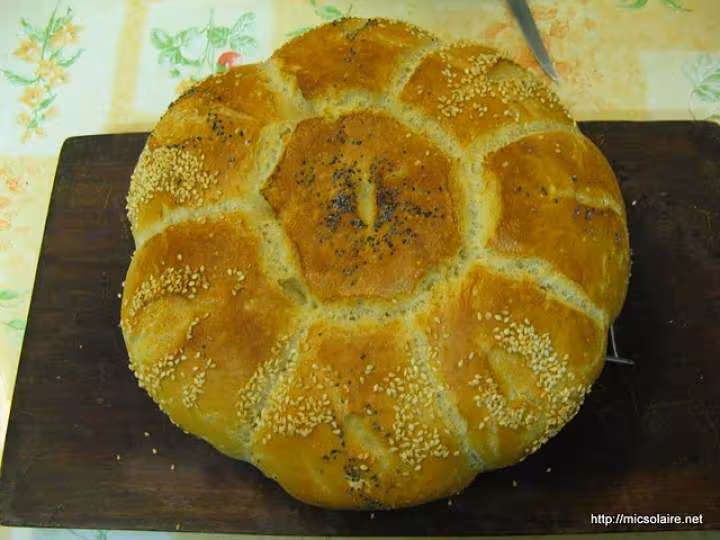 Pain blanc en cocotte