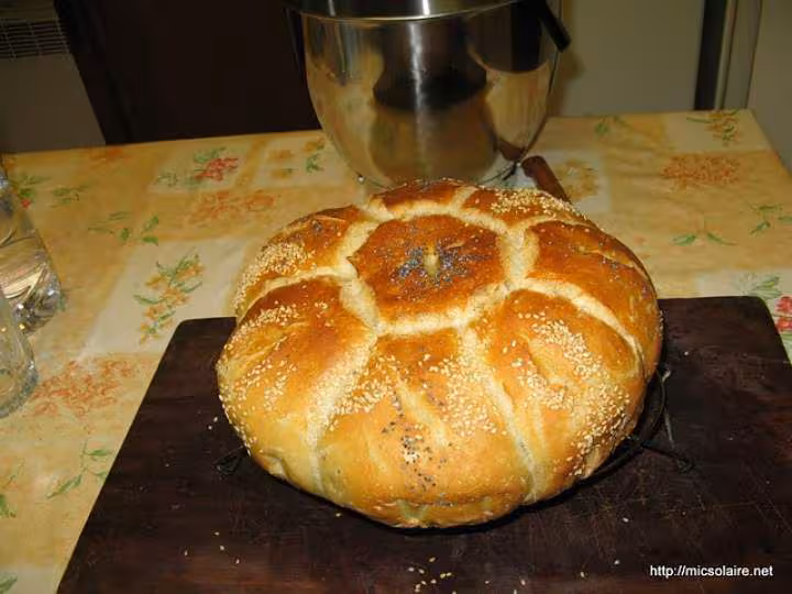 Pain blanc en cocotte