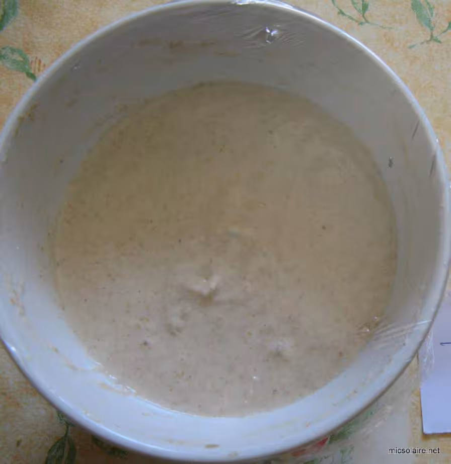 Pain de mie levain