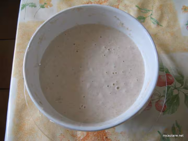 Pain de mie levain