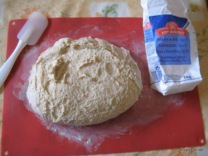 Pain de mie levain