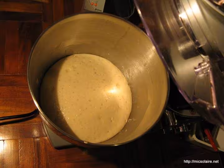 Pain de mie sur poolish