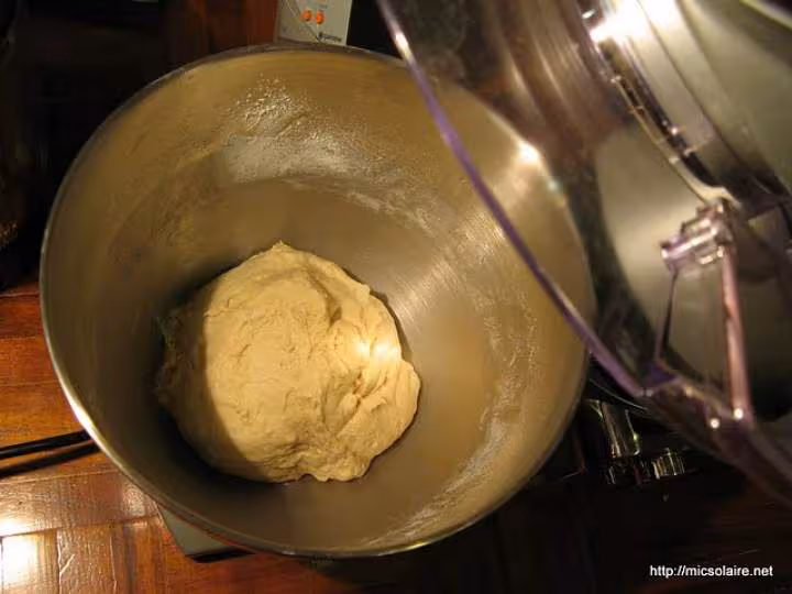 Pain de mie sur poolish