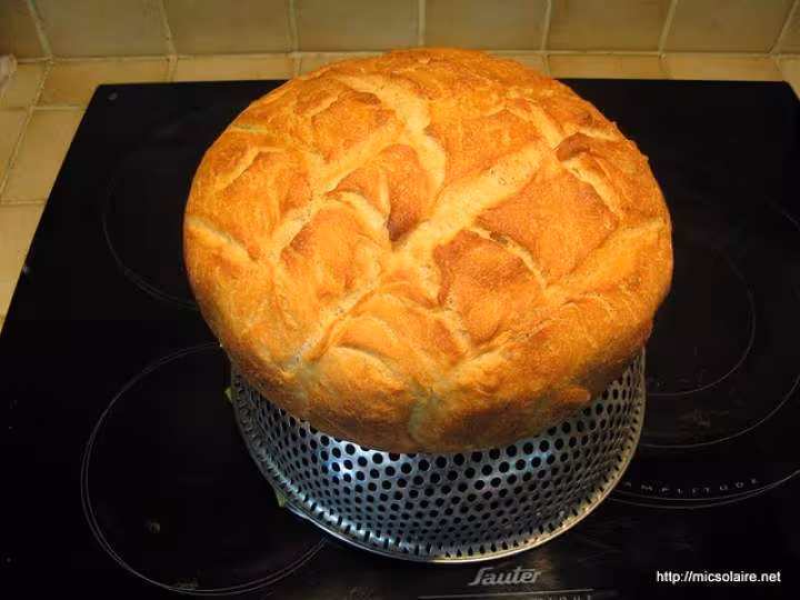 Pain mousseline semoule