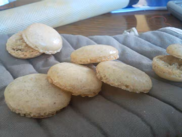 Macarons banane vache qui rit