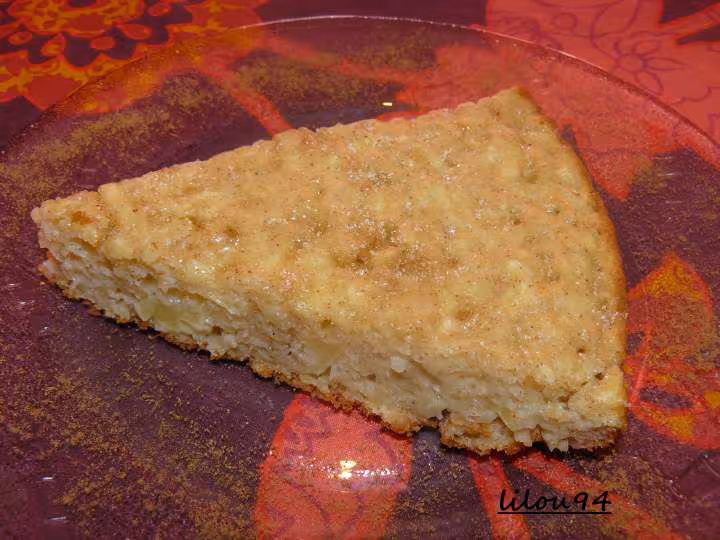 Fondant au yaourt et aux pommes