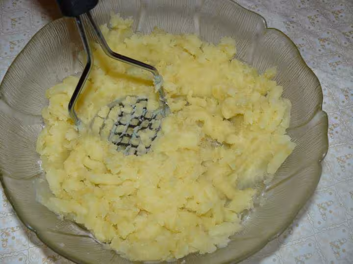 Galette de pommes de terre au thon