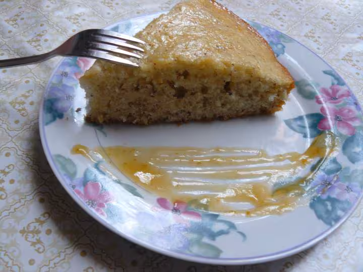 Gateau au yaourt et noisettes en poudre
