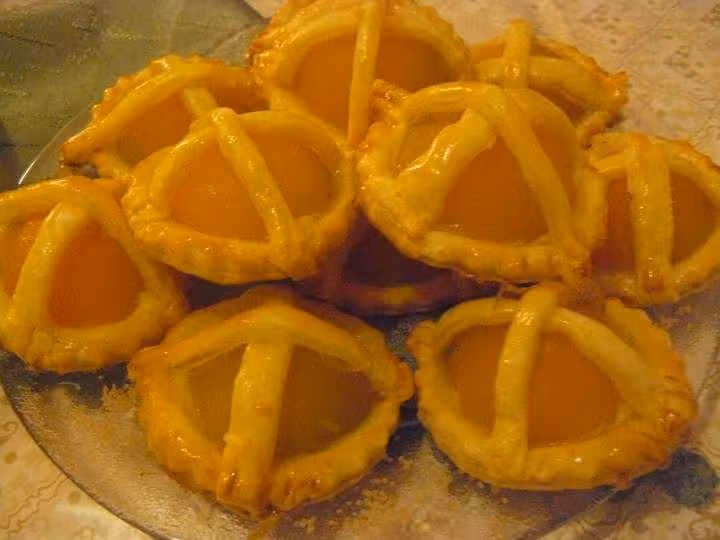 Petits paniers aux abricots