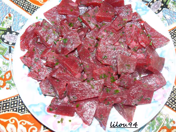 Salade de betteraves