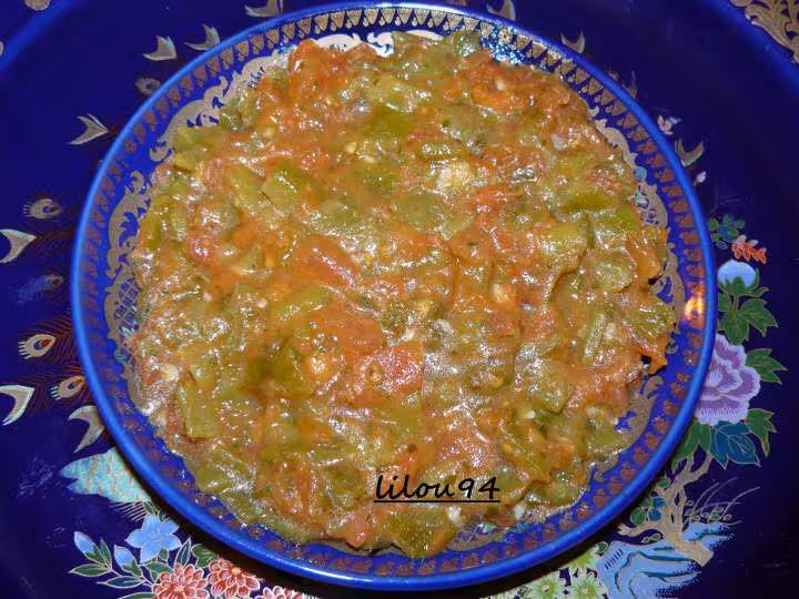 Salade de tomates et de poivrons
