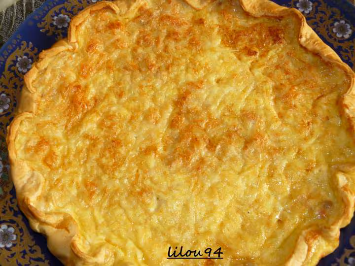 Tarte au thon et surimi