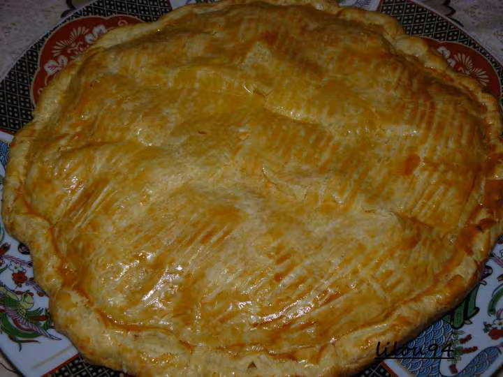 Tourte saumon pommes de terre