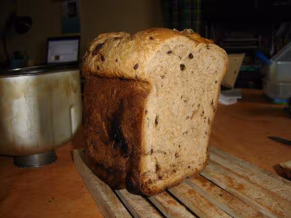 Cramique aux pepites de chocolat
