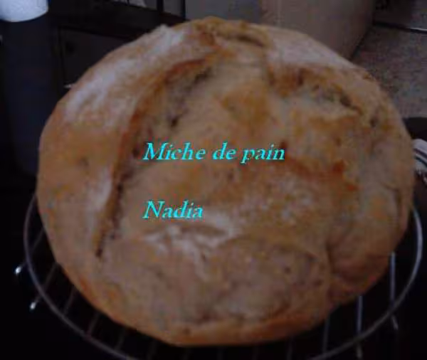 Miche de pain en cocotte