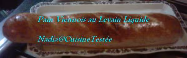 Pain viennois levain liquide kayser