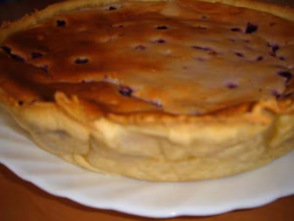 Cheese cake a la mirtylle