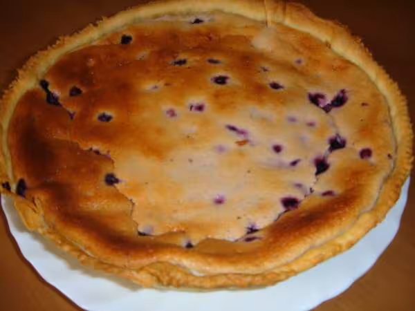 Cheese cake a la mirtylle