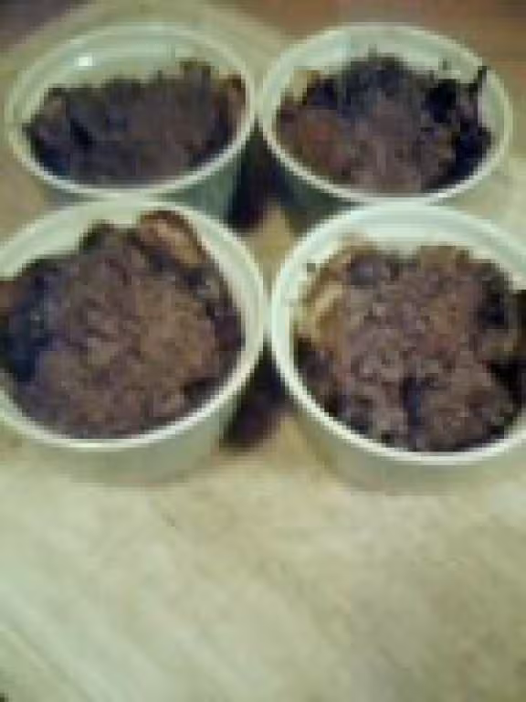 Crumble poire bananes au chocolatww