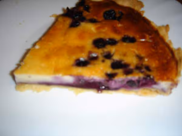 Part de tarte myrtilles ww