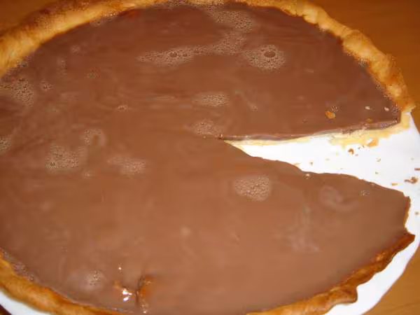 Tarte au flan de france choco