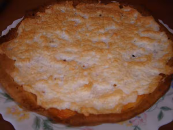 Tarte ww a la noix de coco meringuee
