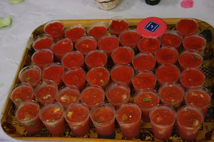Verinnes tomate avocat crabe