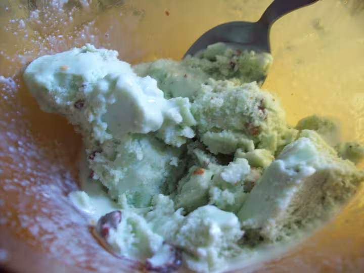 Glace menthe
