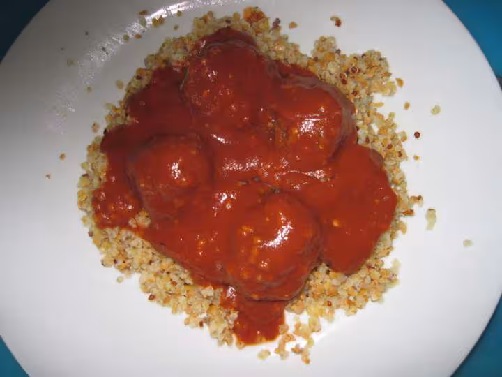 Boulettes de boeuf au microvap 2
