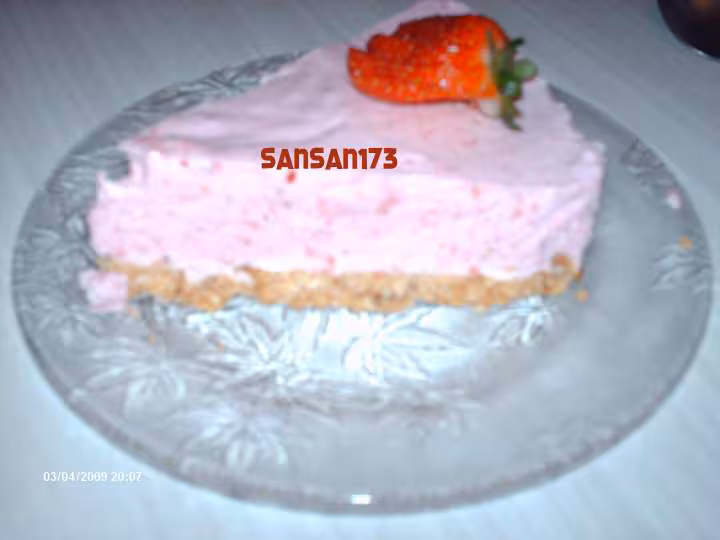 Bavarois aux fraises 1
