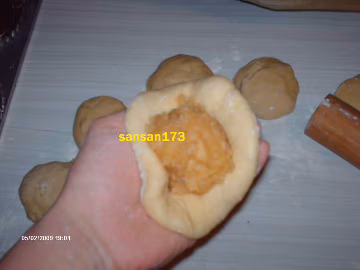 Briochettes tendres aux pommes a la cannelle
