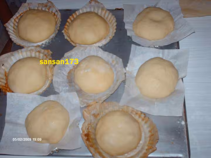 Briochettes tendres aux pommes a la cannelle