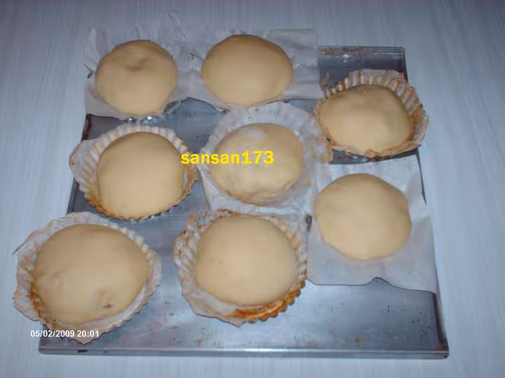 Briochettes tendres aux pommes a la cannelle