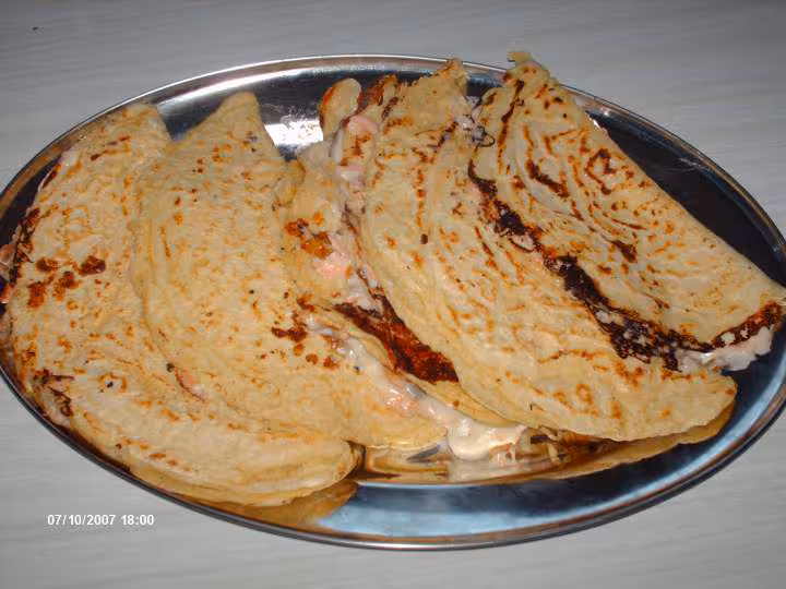 Crepes mille trous farcies